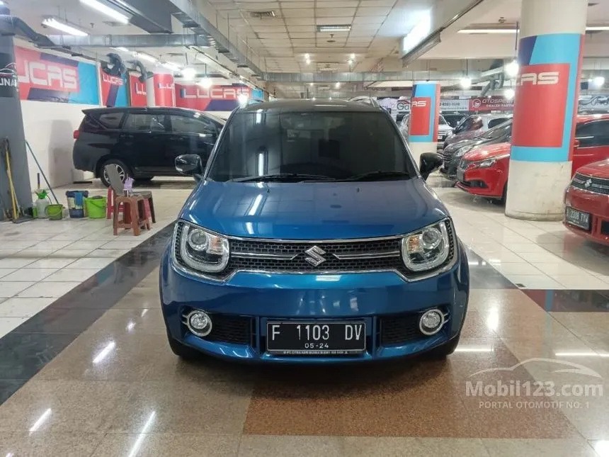 Jual Mobil Suzuki Ignis 2019 GX 1.2 di DKI Jakarta Manual Hatchback Biru Rp 111.000.000
