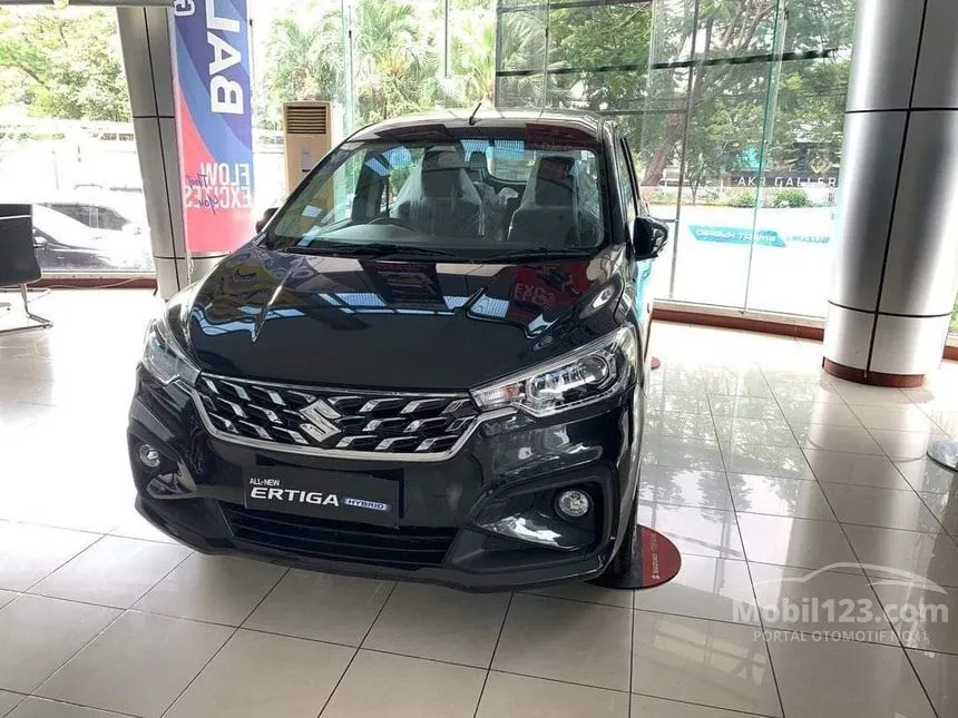 Jual Mobil Suzuki Ertiga 2024 GX Hybrid 1.5 di DKI Jakarta Automatic MPV Hitam Rp 265.200.000