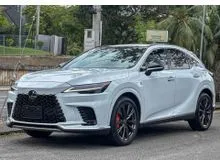 NEW MODEL FULL SPEC PANAROMIC ROOF HUD 4CAMERA KEYLESS BSM APPLE CARPLAY RED INTERIOR 2023 Lexus RX 350 2.4 F-Sport
