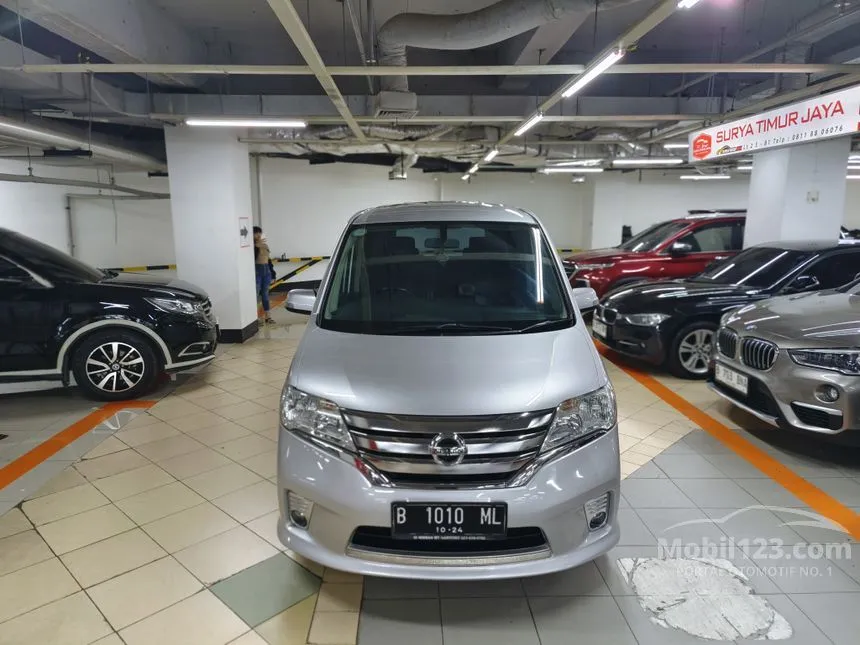 Jual Mobil Nissan Serena 2014 Highway Star 2.0 di DKI Jakarta Automatic MPV Silver Rp 145.000.000