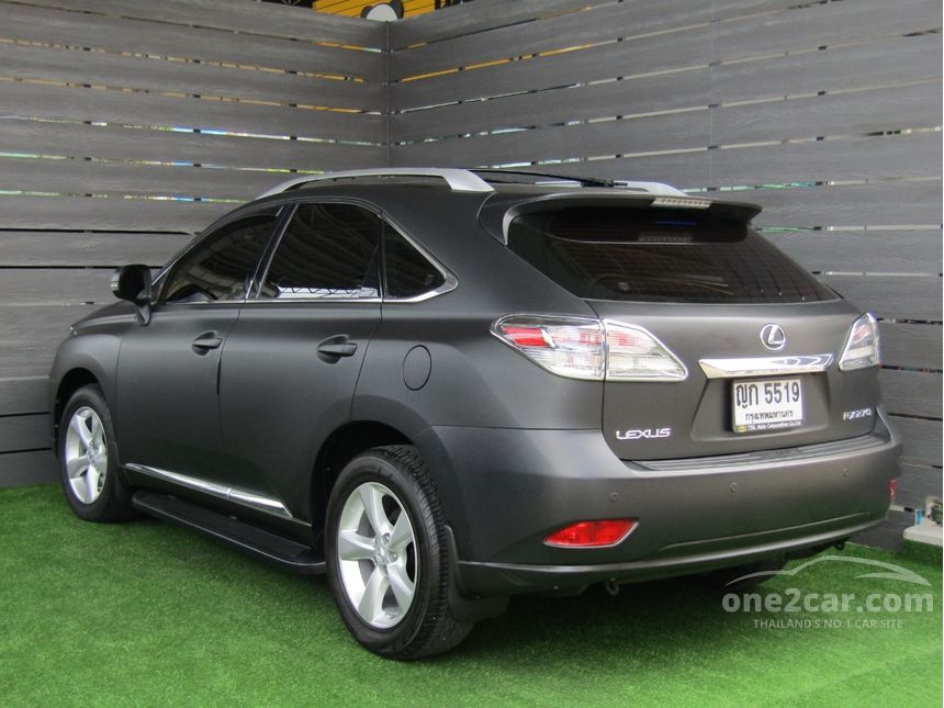 Lexus rx270 2011