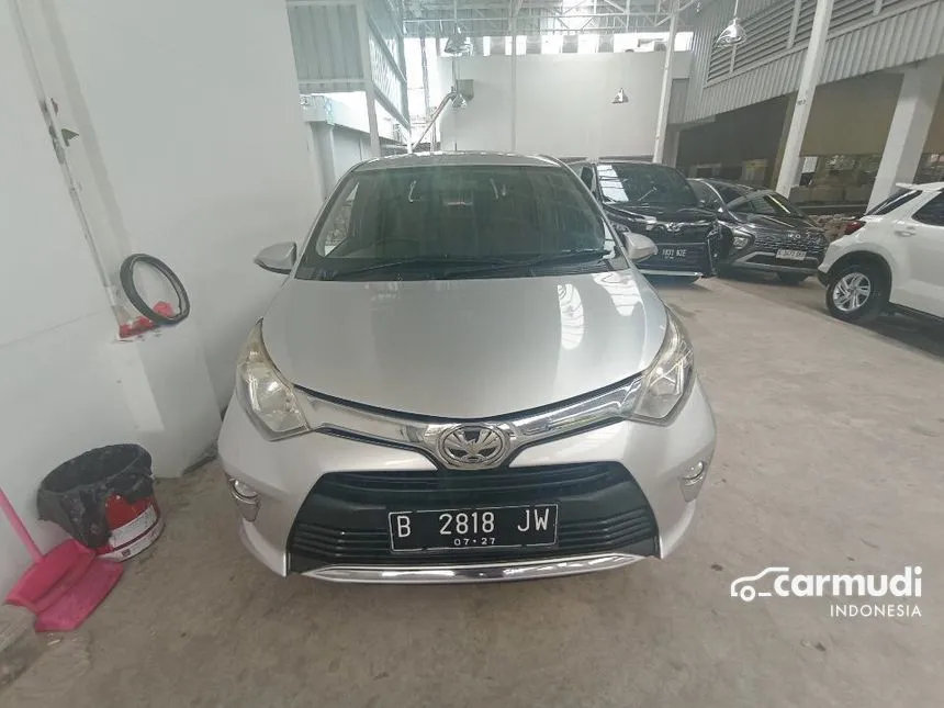 Jual Mobil Toyota Calya 2017 G 1.2 di DKI Jakarta Automatic MPV Silver Rp 111.000.000