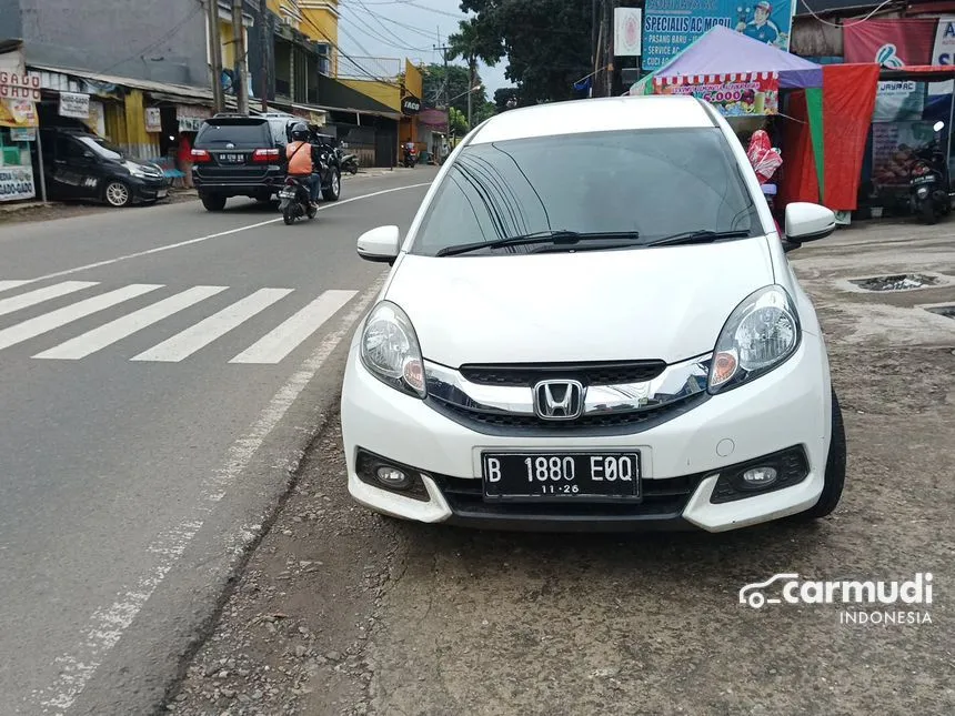 Jual Mobil Honda Mobilio 2016 E 1.5 di Jawa Barat Automatic MPV Putih Rp 134.999.999