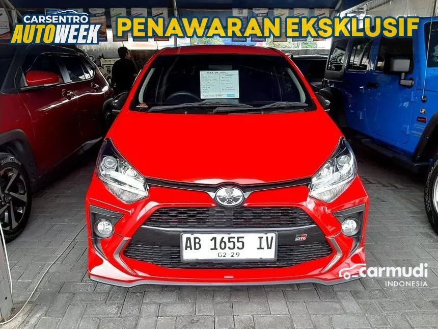 Jual Mobil Toyota Agya 2022 GR Sport 1.2 di Yogyakarta Automatic Hatchback Merah Rp 170.000.000