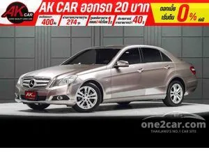 2010 Mercedes-Benz E200 1.8 Elegance CGI BlueEFFICIENCY Sedan