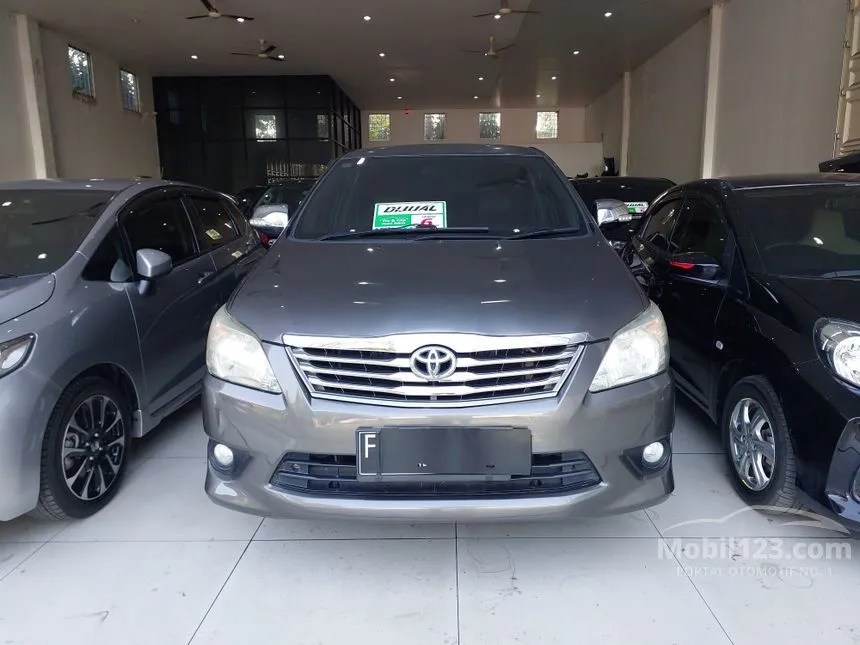 2012 Toyota Kijang Innova G MPV