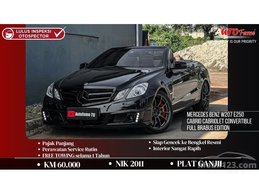 2011 Mercedes-Benz E250 CGI Convertible