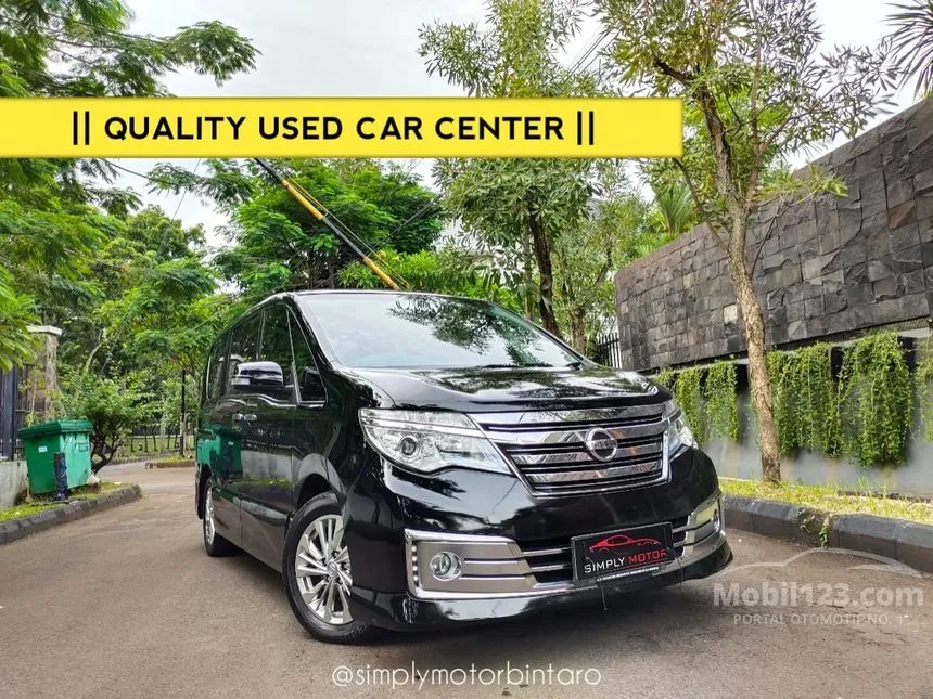 Jual Mobil Nissan Serena 2017 Highway Star 2.0 di DKI Jakarta Automatic MPV Hitam Rp 234.000.000