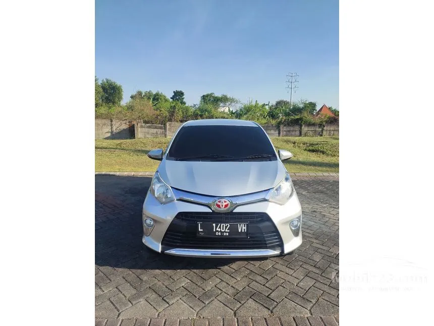 Jual Mobil Toyota Calya 2017 G 1.2 di Jawa Timur Automatic MPV Silver Rp 128.000.000