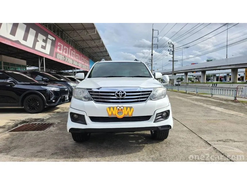 2012 Toyota FORTUNER V SUV