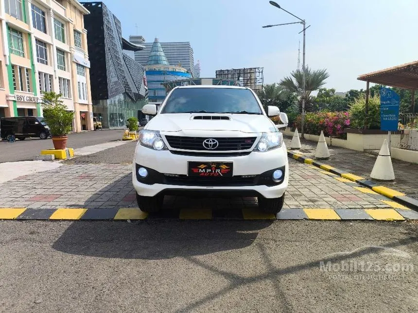 Jual Mobil Toyota Fortuner 2015 G TRD 2.5 di DKI Jakarta Automatic SUV Putih Rp 275.000.000