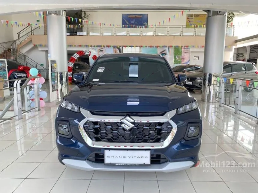 Jual Mobil Suzuki Grand Vitara 2024 MHEV GX 1.5 di Jawa Barat Automatic SUV Biru Rp 325.000.000
