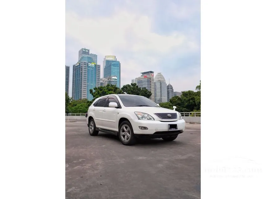 Jual Mobil Toyota Harrier 2007 350G 3.5 di DKI Jakarta Automatic SUV Putih Rp 250.000.000