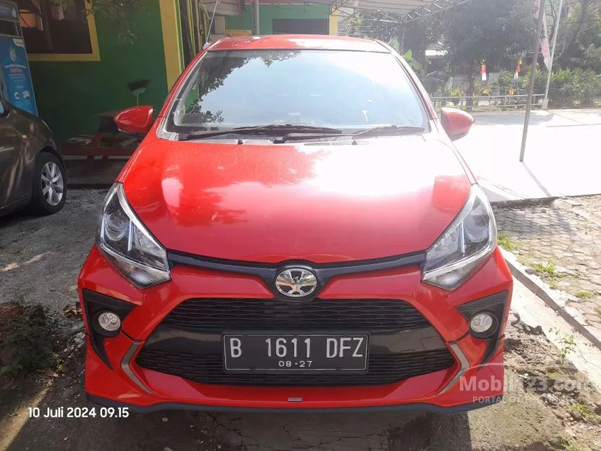 Jual Mobil Toyota Agya 2022 GR Sport 1.2 di DKI Jakarta Automatic Hatchback Merah Rp 140.000.000