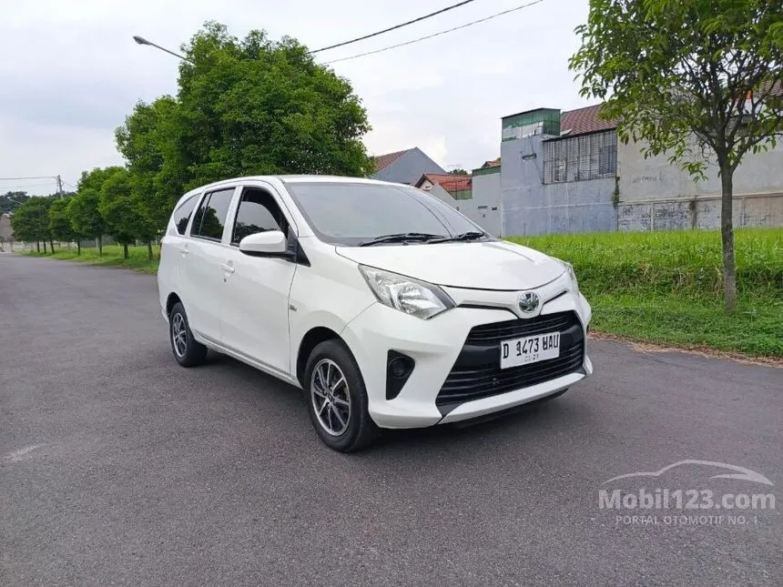 Jual Mobil Toyota Calya 2018 E 1.2 di Jawa Barat Manual MPV Putih Rp 100.000.000