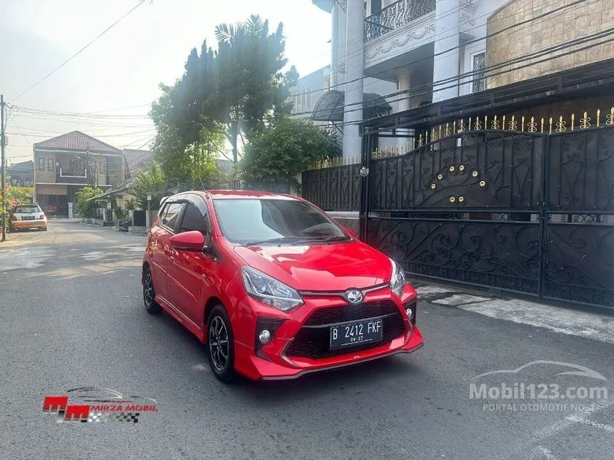 Jual Mobil Toyota Agya 2022 GR Sport 1.2 di Jawa Barat Automatic Hatchback Merah Rp 155.000.000