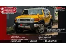 2017 Toyota FJ Cruiser 4.0 SUV KM 25.000 ANTIK MBL SIMPANAN Toyota FJ Cruiser 4x4 AT Fullspec NIK 2017 Yellow On Black