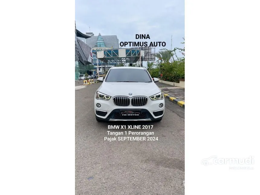 Jual Mobil BMW X1 2017 sDrive18i xLine 1.5 di Banten Automatic SUV Putih Rp 350.000.000