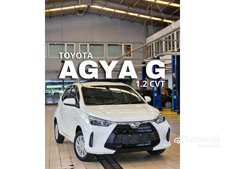Jual Mobil Toyota Agya 2024 G 1.2 di DKI Jakarta Automatic Hatchback Putih Rp 177.400.000