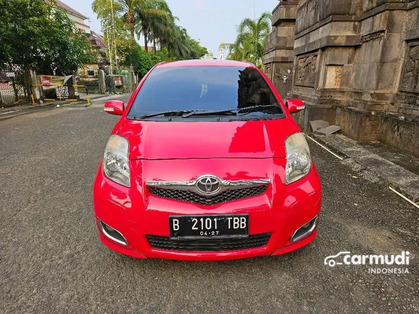 Jual Mobil Toyota Yaris 2012 E 1.5 di DKI Jakarta Automatic Hatchback Merah Rp 115.000.000