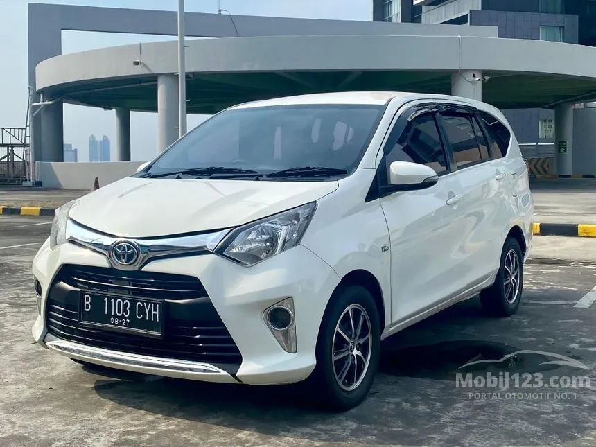 Jual Mobil Toyota Calya 2018 G 1.2 di Jawa Barat Automatic MPV Putih Rp 119.000.000