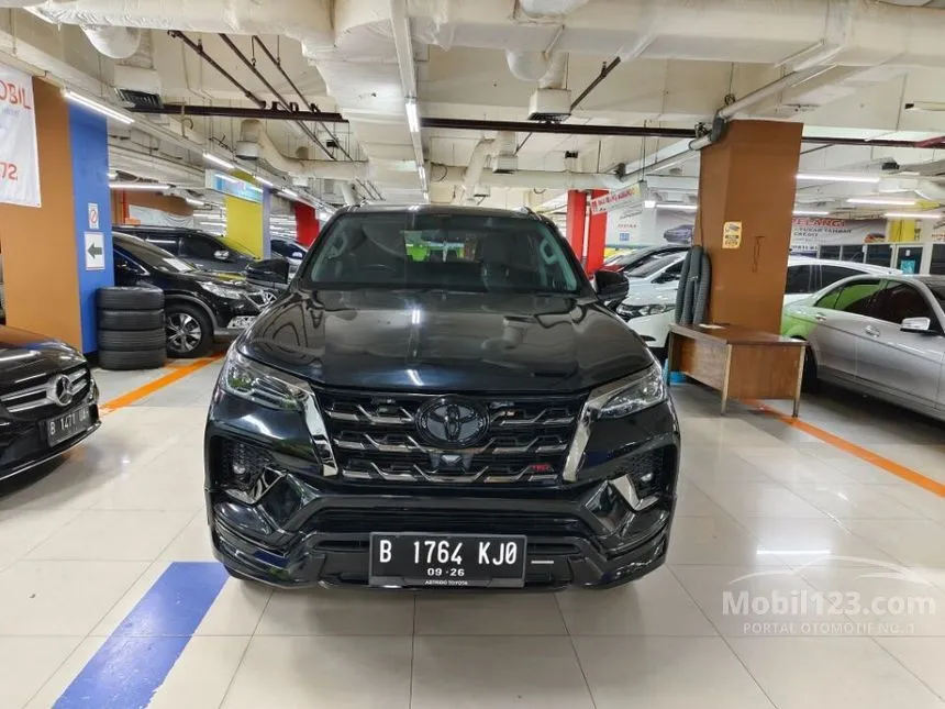 Jual Mobil Toyota Fortuner 2021 TRD 2.4 di DKI Jakarta Automatic SUV Hitam Rp 438.000.000