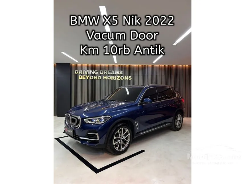 Jual Mobil BMW X5 2022 xDrive40i xLine 3.0 di DKI Jakarta Automatic SUV Biru Rp 1.195.000.000