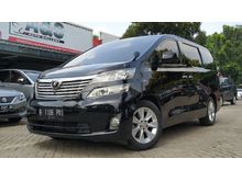 2010 Toyota Vellfire 2.4 V Van Wagon premium sound hitam mulus