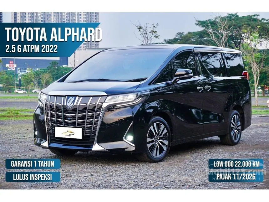 2022 Toyota Alphard G MPV