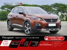 2018 Peugeot 3008 1.6 GT Line SUV Turbo P84 AT Odo 56 Rb (HOT ITEMS) #Garasi Bloko