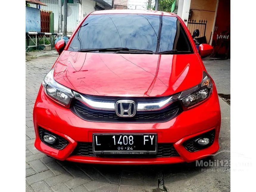 Jual Mobil Honda Brio 2019 Satya E 1.2 di Jawa Timur Automatic Hatchback Merah Rp 158.000.000