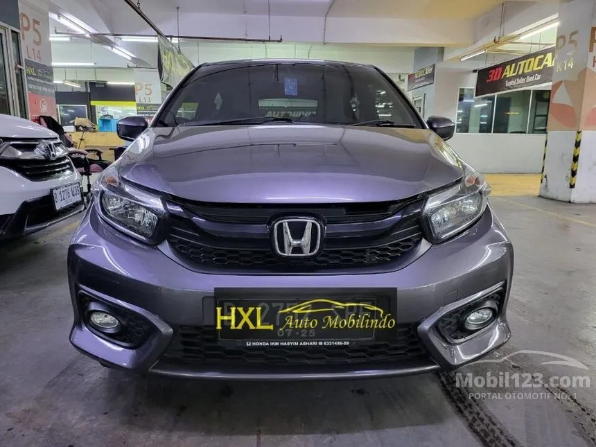 Jual Mobil Honda Brio 2020 Satya E 1.2 di DKI Jakarta Automatic Hatchback Abu