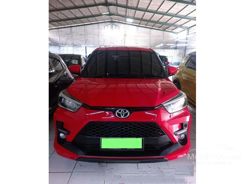 Jual Mobil Toyota Raize 2021 GR Sport TSS 1.0 di Banten Automatic Wagon Merah Rp 218.000.000