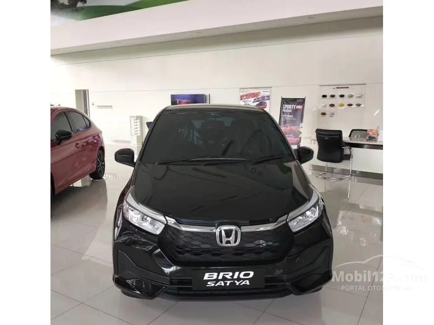 Jual Mobil Honda Brio 2024 E Satya 1.2 di Banten Automatic Hatchback Hitam Rp 188.000.000