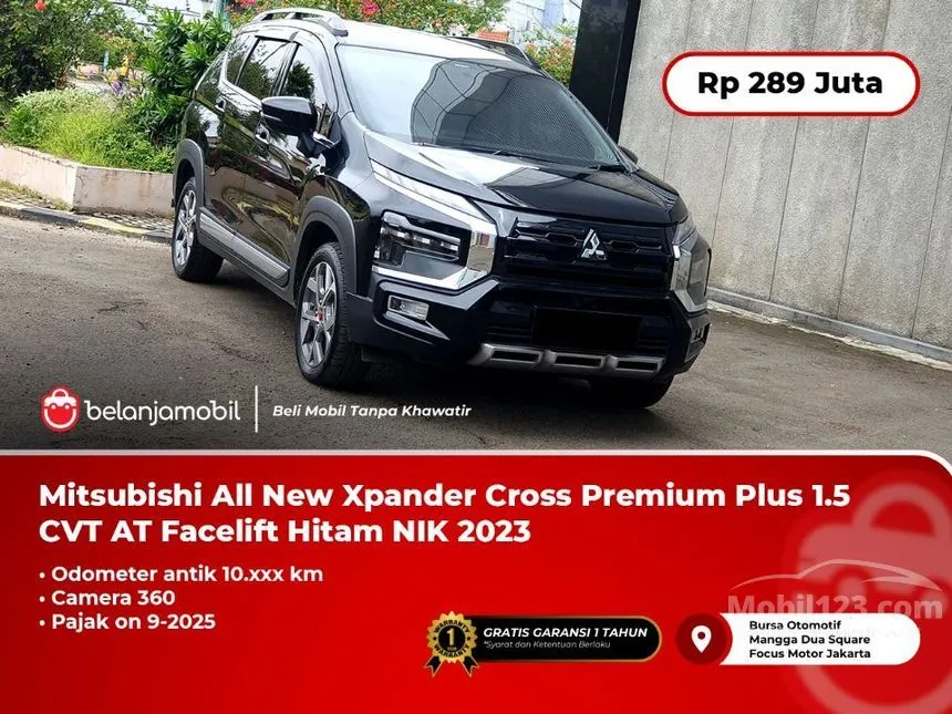 Jual Mobil Mitsubishi Xpander Cross 2021 Premium 1.5 di DKI Jakarta Automatic MPV Hitam Rp 289.000.000
