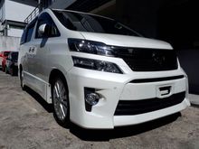 2012 Toyota Vellfire 3.5 ZG 4 Cam SR Theater FULL Spec PROMO Unreg