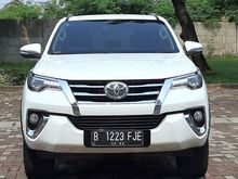 2017 Toyota Fortuner 2.4 VRZ SUV Diesel Triptonic Putih, Super Istimewa, Super Mulus Banget