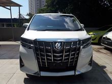 PROMO TOYOTA ALPHARD 2020 READY STOCK SIAP PAKAI