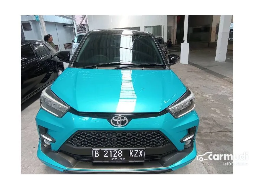 Jual Mobil Toyota Raize 2022 GR Sport 1.0 di Jawa Barat Automatic Wagon Biru Rp 206.000.000