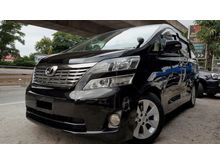 Toyota Vellfire 2.4 (A) HOME THEATRE 2010,2 POWER DOORS,INTERIOR LIKE NEW,7 SEATER FULL LEATHER,SUN MOON ROOF,LIMITED FULL SPEC,OFFER FOR HARI RAYA