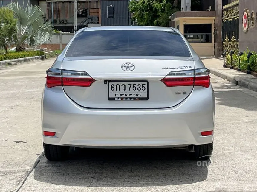 2017 Toyota Corolla Altis E Sedan