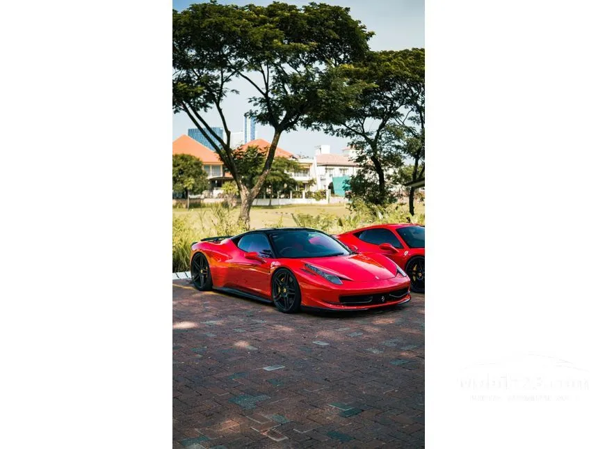Jual Mobil Ferrari 458 2013 Italia 4.5 di DKI Jakarta Automatic Coupe Merah Rp 6.350.000.000