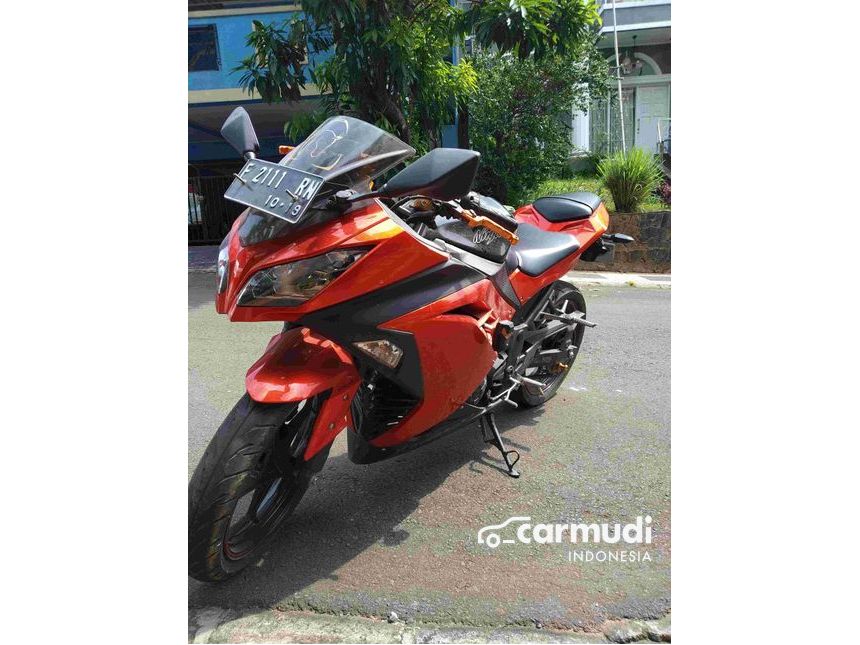 Kawasaki Ninja 2014 0.3 in Banten Manual Orange for Rp 37.000.000