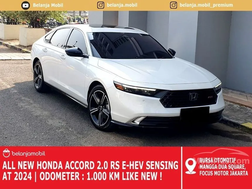 Jual Mobil Honda Accord 2024 RS e:HEV 2.0 di DKI Jakarta Automatic Sedan Hitam Rp 788.000.000