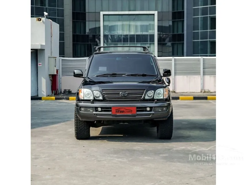 Jual Mobil Toyota Land Cruiser Cygnus 2004 V8 4.7 di DKI Jakarta Automatic Wagon Hitam Rp 395.000.000