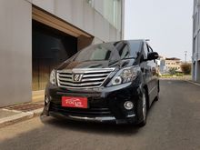 Toyota Alphard 2.4 SC Alles CBU AT 2013 Hitam Record