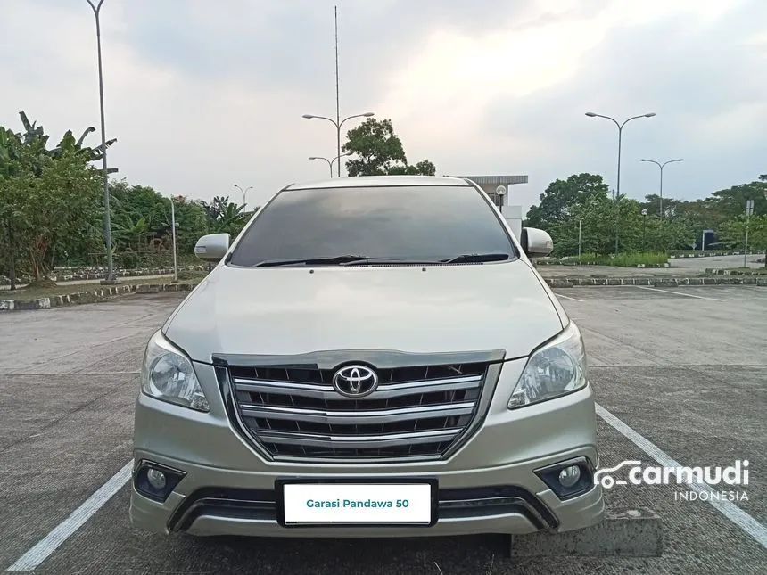 Jual Mobil Toyota Kijang Innova 2014 V Luxury 2.0 di DKI Jakarta Automatic MPV Silver Rp 184.000.000