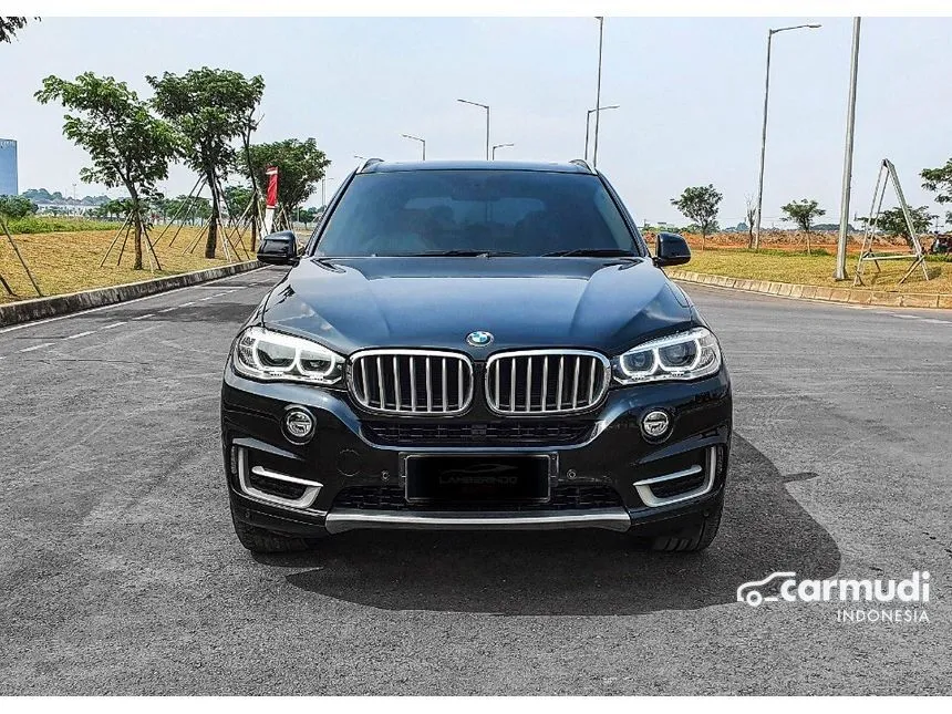 Jual Mobil BMW X5 2015 xDrive35i xLine 3.0 di Banten Automatic SUV Hitam Rp 675.000.000