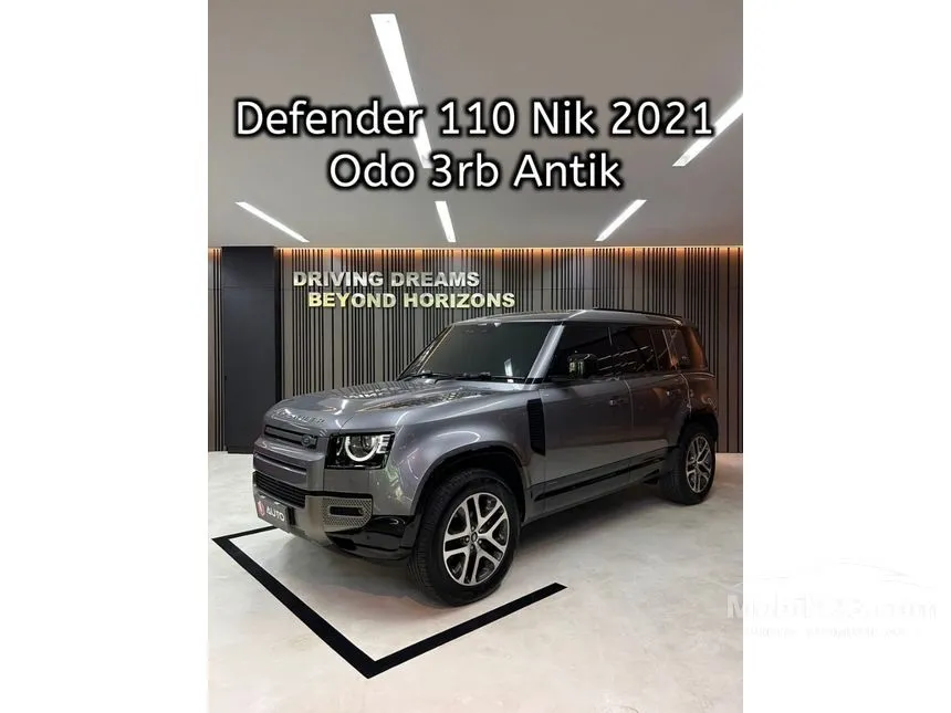 Jual Mobil Land Rover Defender 2021 110 P300 SE 2.0 di DKI Jakarta Automatic SUV Abu