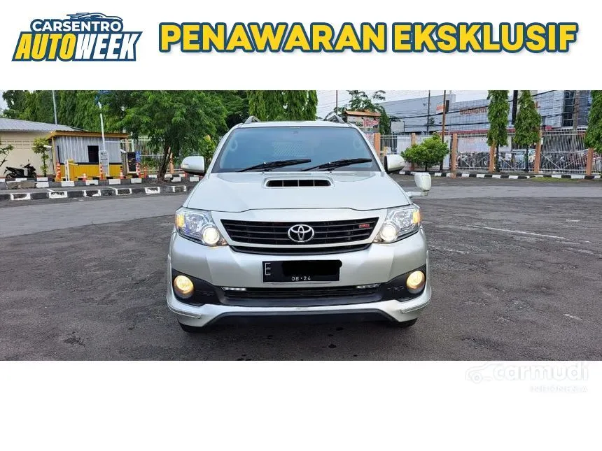 Jual Mobil Toyota Fortuner 2014 G TRD 2.5 di Jawa Tengah Automatic SUV Silver Rp 290.000.000